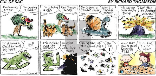 Cul de Sac on Sunday February 27, 2011 Comic Strip