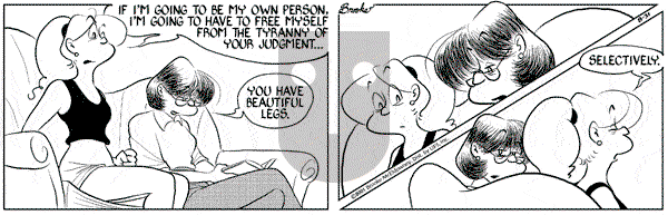 9 Chickweed Lane on Friday August 31, 2001 Comic Strip