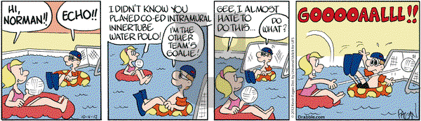 Drabble on Thursday October 4, 2012 Comic Strip