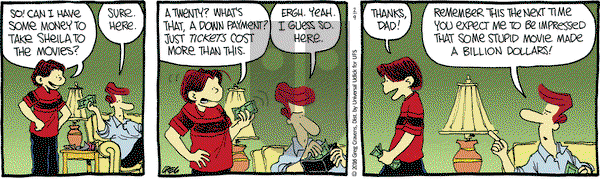 The Buckets on Tuesday February 9, 2016 Comic Strip