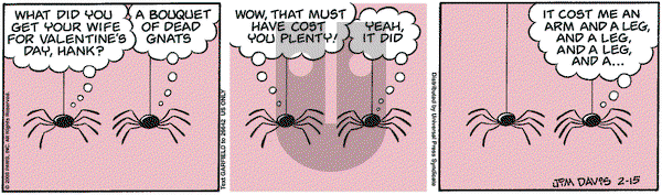 Garfield on Friday February 15, 2008 Comic Strip