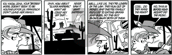 Doonesbury on Monday July 10, 1995 Comic Strip