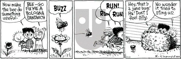 Cul de Sac on Saturday November 3, 2012 Comic Strip