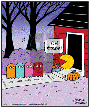 Half Full - Friday October 31, 2014 Comic Strip