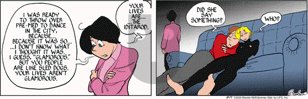 9 Chickweed Lane on Saturday October 17, 2009 Comic Strip