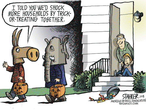 Jeff Stahler on Tuesday October 23, 2018 Comic Strip