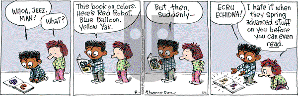 Cul de Sac on Saturday May 4, 2013 Comic Strip