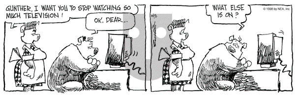 The Grizzwells on Wednesday February 11, 1998 Comic Strip