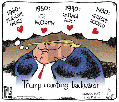 Tom Toles on Thursday July 23, 2020 Comic Strip
