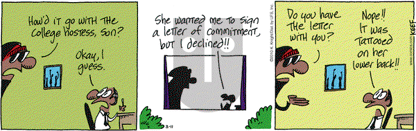 The Knight Life on Thursday March 11, 2010 Comic Strip