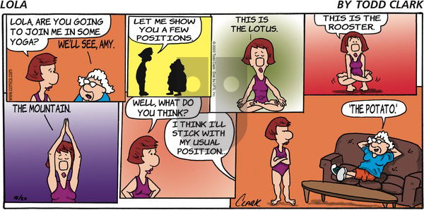 Lola on Sunday September 20, 2009 Comic Strip