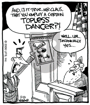 Reality Check on Thursday December 21, 2006 Comic Strip