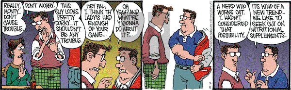 Monty on Wednesday February 8, 2012 Comic Strip