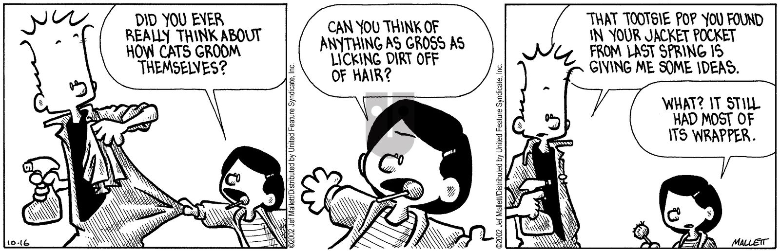 Frazz - Wednesday October 16, 2002 Comic Strip
