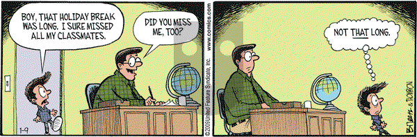 Grand Avenue on Friday January 9, 2009 Comic Strip
