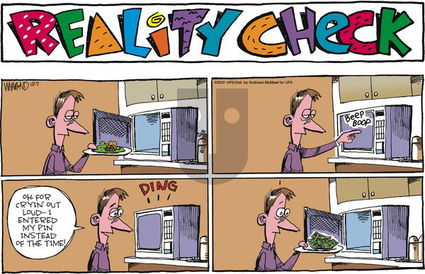 Reality Check on Sunday October 7, 2018 Comic Strip