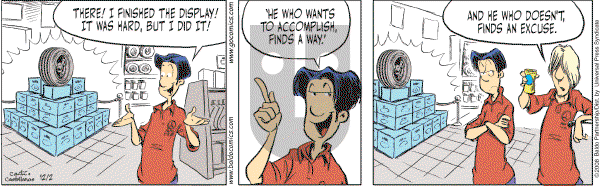 Baldo on Tuesday December 2, 2008 Comic Strip