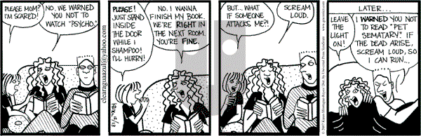 Clear Blue Water on Thursday December 13, 2007 Comic Strip