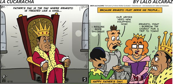 La Cucaracha on Sunday June 16, 2019 Comic Strip