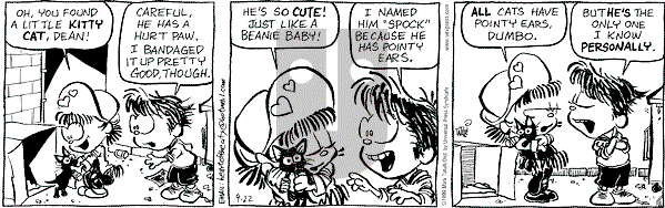 Heart of the City on Wednesday September 22, 1999 Comic Strip