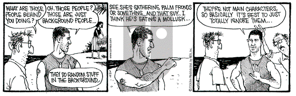 Monty on Saturday March 4, 2006 Comic Strip