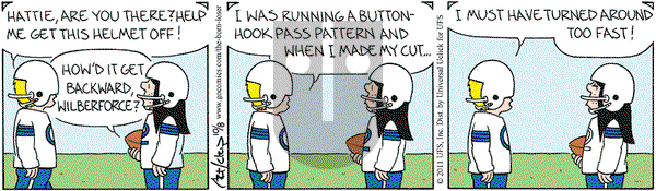 The Born Loser on Saturday October 8, 2011 Comic Strip