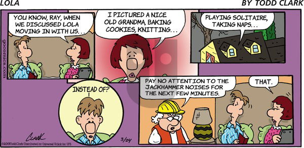 Lola on Sunday March 24, 2013 Comic Strip