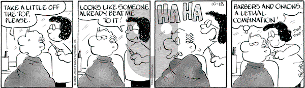 Drabble on Wednesday October 18, 2000 Comic Strip
