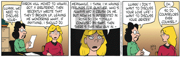 Luann on Thursday December 7, 2006 Comic Strip