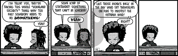 The Boondocks on Thursday July 15, 2010 Comic Strip