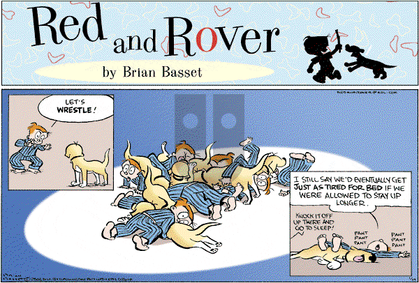 Red and Rover on Sunday January 29, 2006 Comic Strip