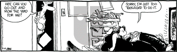 The Buckets on Saturday May 17, 2008 Comic Strip
