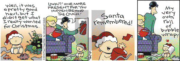 Thatababy - Saturday December 27, 2014 Comic Strip