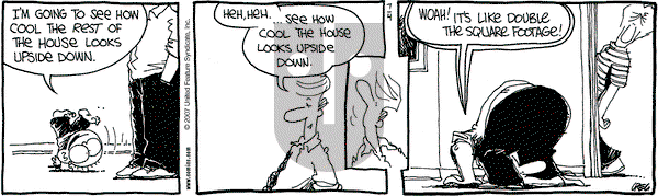 The Buckets on Wednesday July 4, 2007 Comic Strip