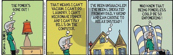 Grand Avenue on Thursday October 9, 2014 Comic Strip