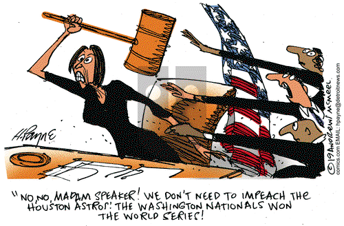 Henry Payne on Thursday October 31, 2019 Comic Strip