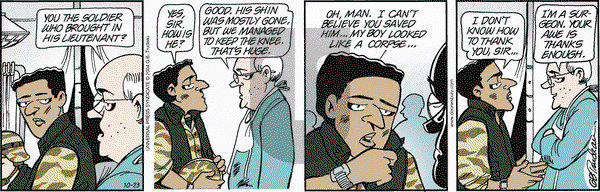 Doonesbury on Thursday October 23, 2025 Comic Strip