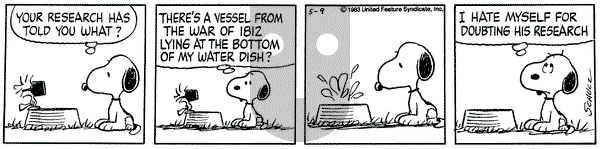 Peanuts on Monday May 9, 1983 Comic Strip