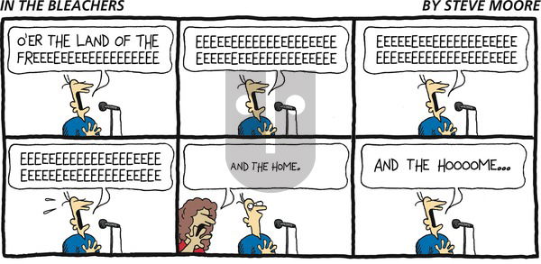 In the Bleachers on Sunday October 15, 2017 Comic Strip
