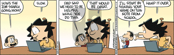 Baby Blues on Monday November 4, 2019 Comic Strip