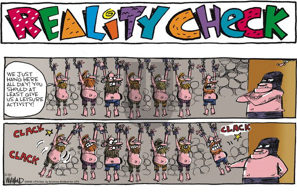 Reality Check on Sunday May 10, 2020 Comic Strip