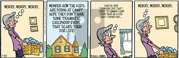 Grand Avenue on Monday July 30, 2012 Comic Strip