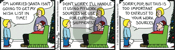 The Born Loser on Saturday December 20, 2025 Comic Strip