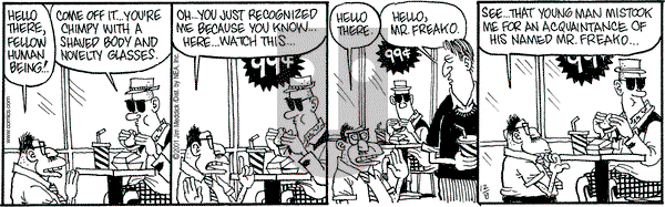 Monty on Saturday December 8, 2001 Comic Strip