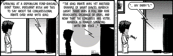 The Boondocks on Saturday August 9, 2025 Comic Strip