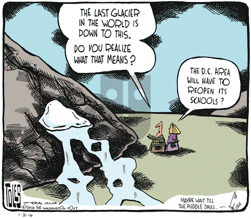 Tom Toles on Saturday January 30, 2016 Comic Strip