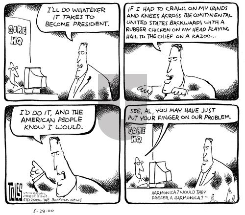 Tom Toles on Sunday May 28, 2000 Comic Strip