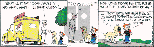 Red and Rover on Tuesday June 29, 2010 Comic Strip