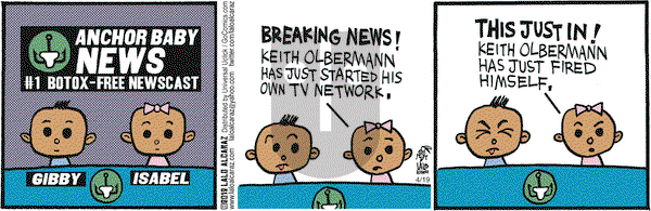 La Cucaracha on Thursday April 19, 2012 Comic Strip