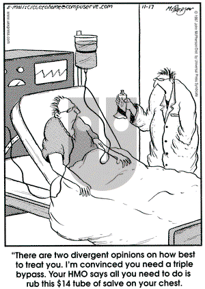 Close to Home on Sunday March 29, 1998 Comic Strip